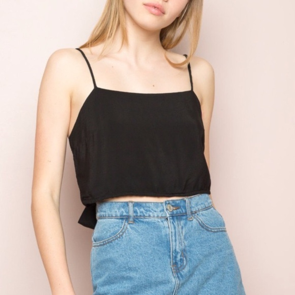 Super cute black tank top